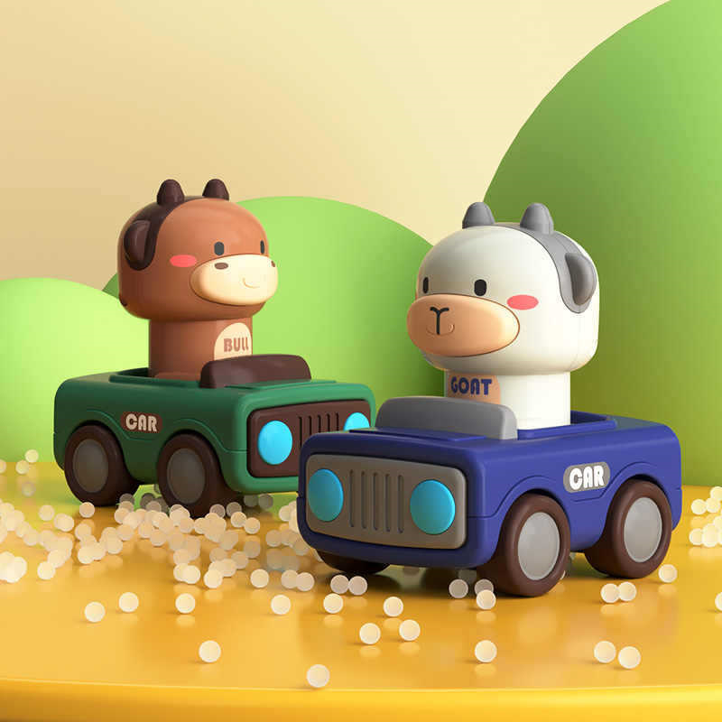 Animal Push and Go Car Toy, Du - огляд і ціна Kids Toys 3 Year Old