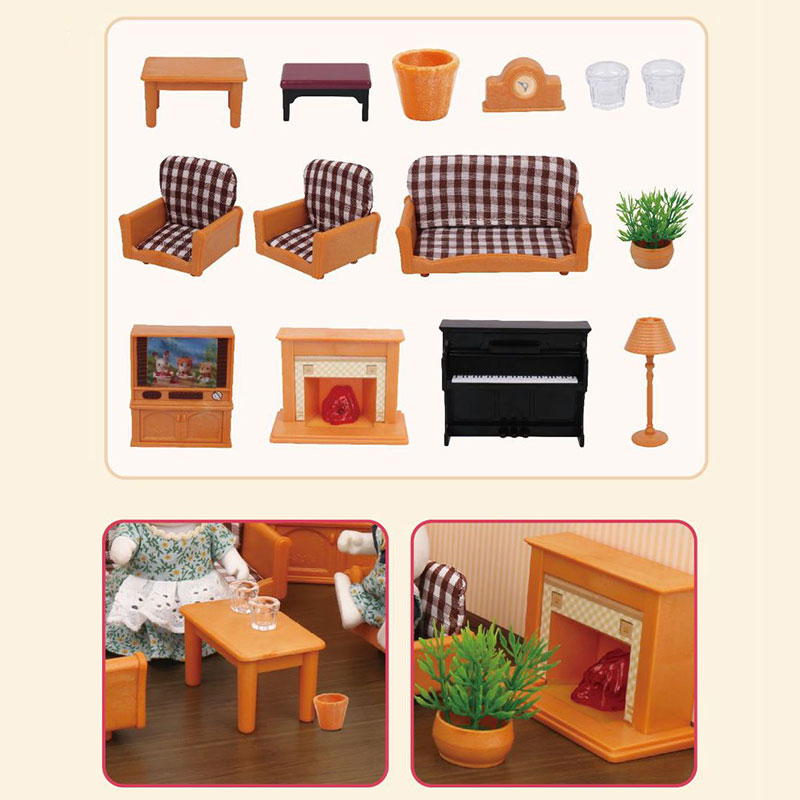 Dollhouse Miniature Gift box p - огляд і ціна Kids Toys Kitchen Set